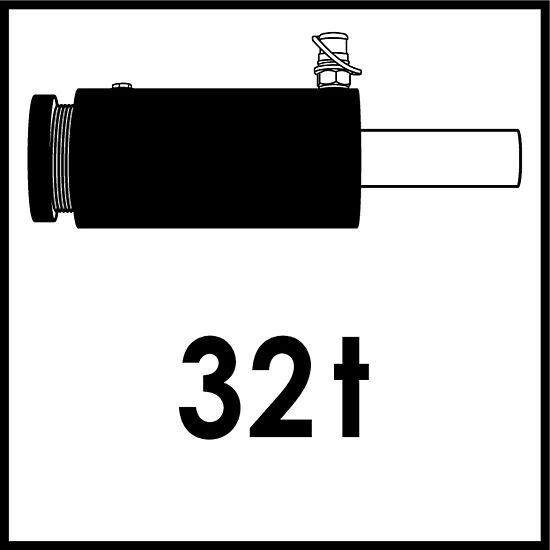 vigor hydraulikzylinder 32t piktogramm