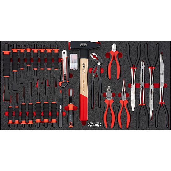 Pliers and scraper set ∙ for series XL