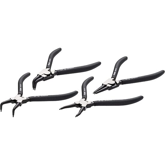 Jeu de pinces à circlips · 180 mm