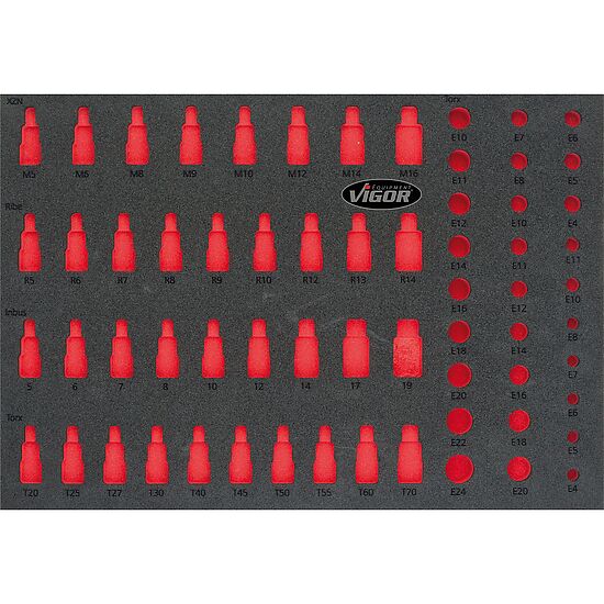 Soft foam insert ∙ empty