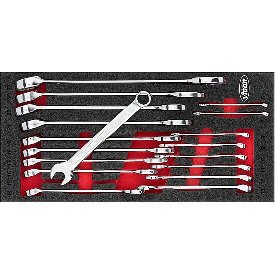 Combination wrench set