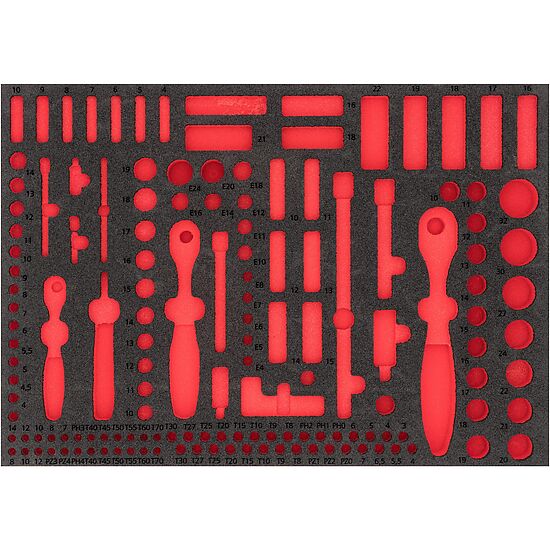 Soft foam insert ∙ empty