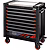 Tool trolley series XL ∙ anniversary ∙ stainless steel worktop ∙ empty