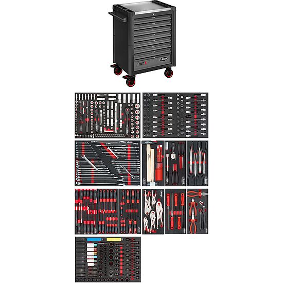 Tool trolley Series L ∙ with assortment