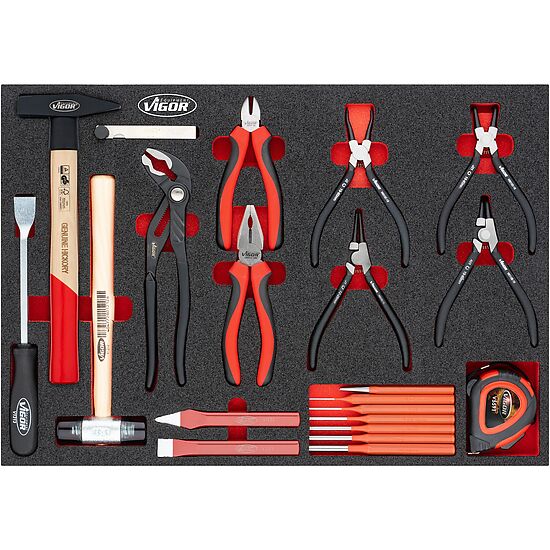 Pliers ∙ hammer and chisel set