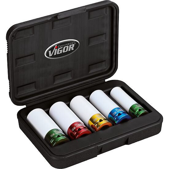 <sup>1</sup>⁄<sub>2</sub>″ Impact socket set ∙ Outside hexagon