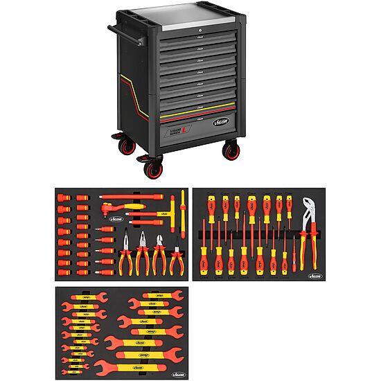 Tool trolley Series L ∙ with insulated tool assortment