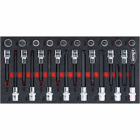 Screwdriver socket set