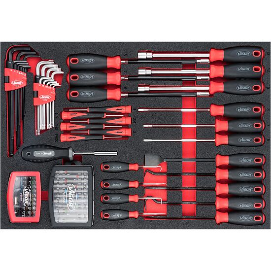 Screwdriver and bit set