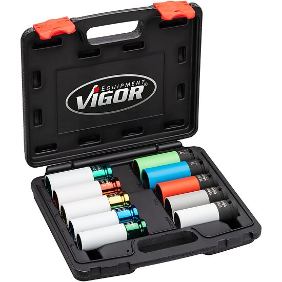 Impact socket set