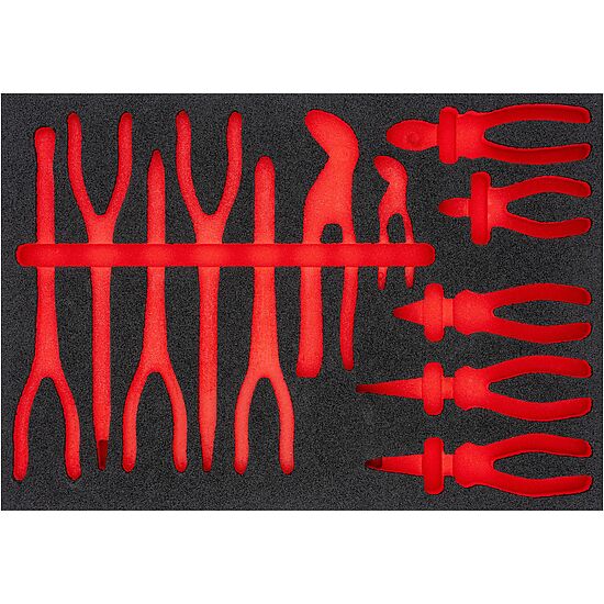 Soft foam insert ∙ L ∙ empty