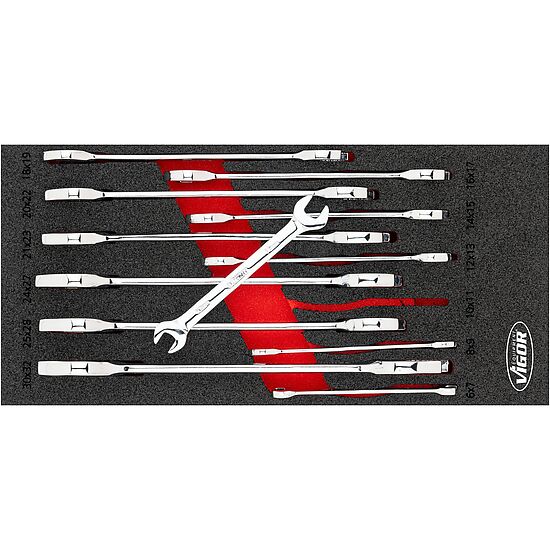 Juego de llaves de dos bocas